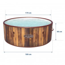 Piepūšamā SPA džakuzi ar hidromasāžu BST 60025